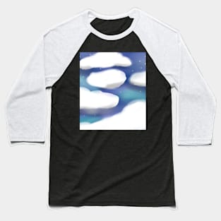 Cloudy night Baseball T-Shirt